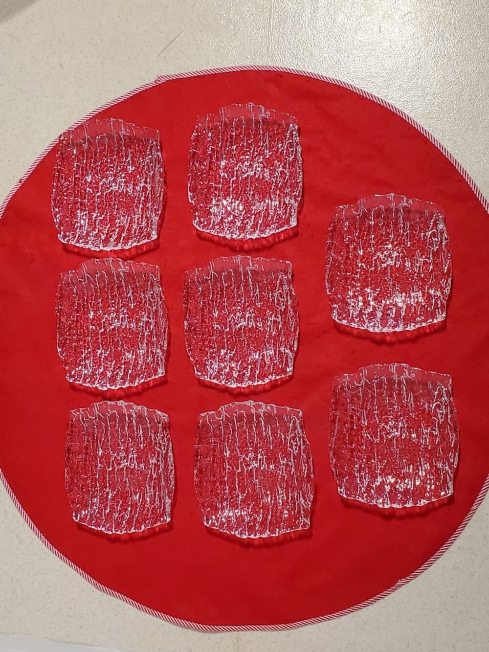 8pc Westin Hotels & Resorts VIP Saucers - 8 Deluxe Duty in Mint Condition